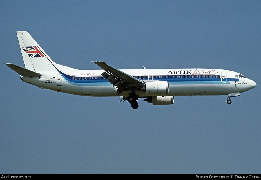 Aircraft Photo of G-UKLF | Boeing 737-42C | Air UK Leisure | AirHistory.net #161513