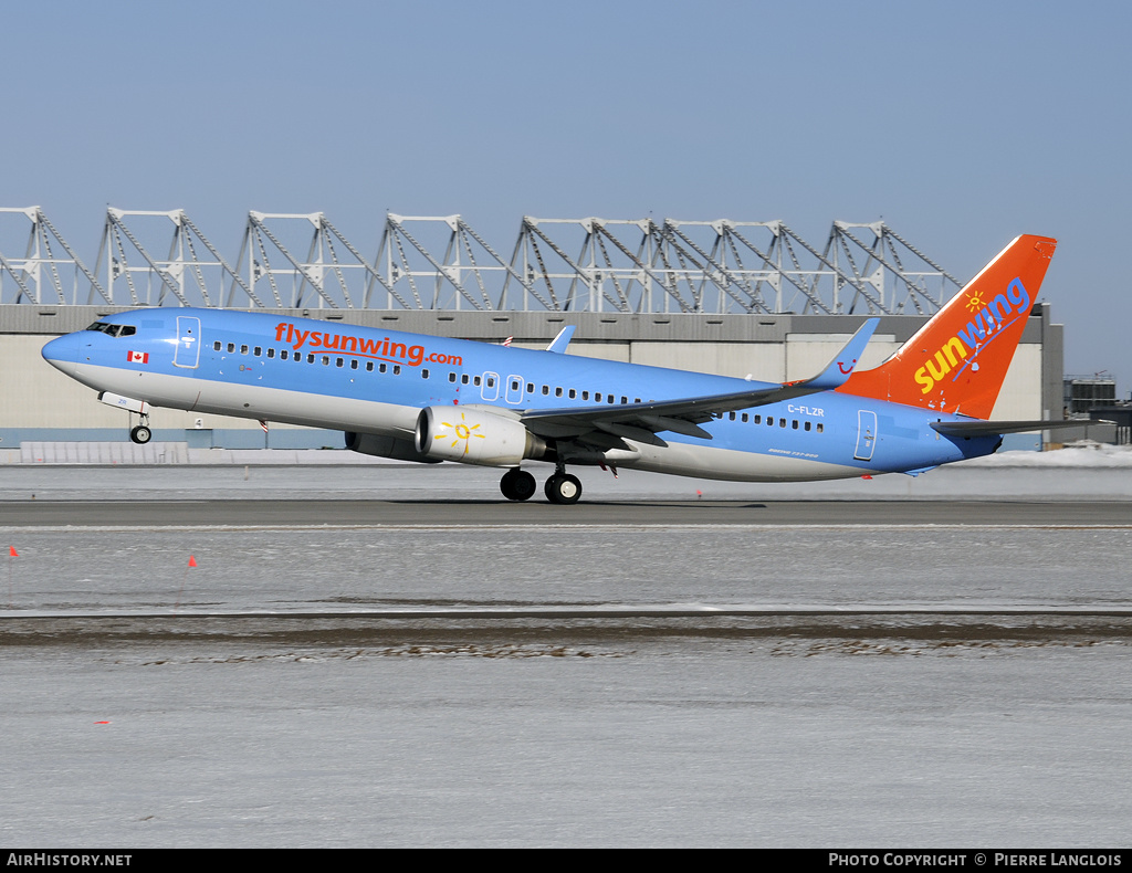 Aircraft Photo of C-FLZR | Boeing 737-8K5 | Sunwing Airlines | AirHistory.net #161519