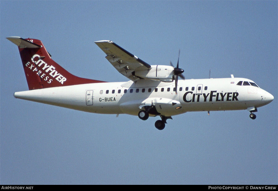 Aircraft Photo of G-BUEA | ATR ATR-42-320 | Cityflyer Express | AirHistory.net #161525