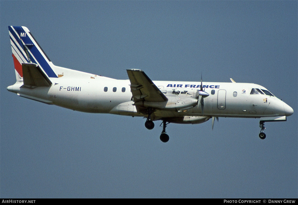 Aircraft Photo of F-GHMI | Saab 340A | Air France | AirHistory.net #161527