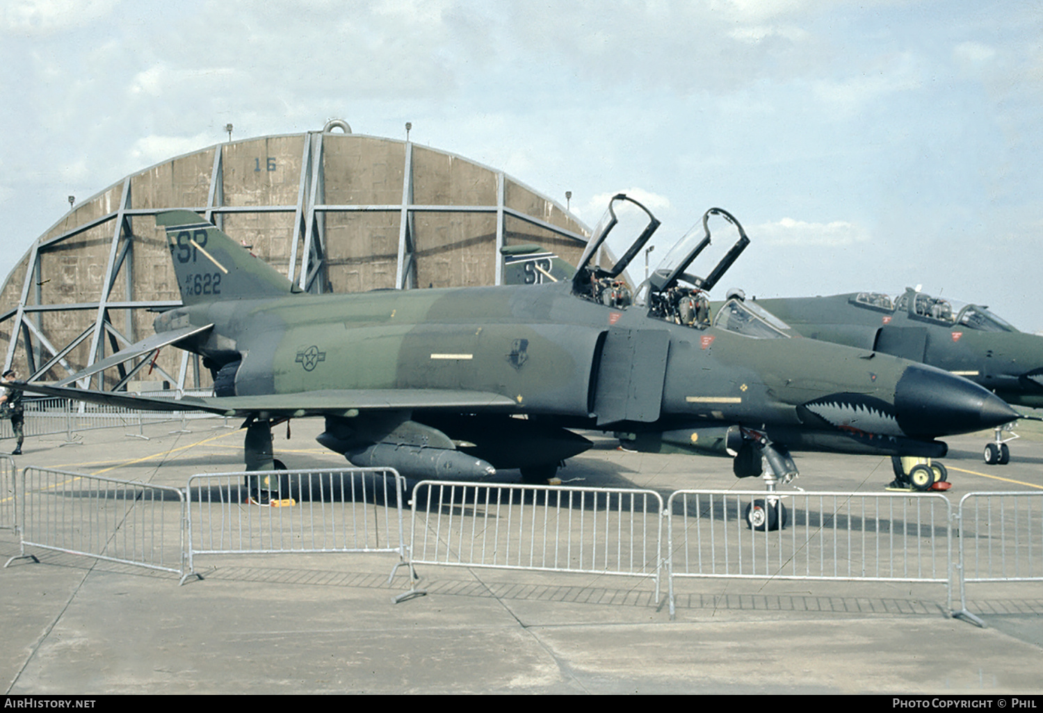 Aircraft Photo of 74-1622 / AF74-622 | McDonnell Douglas F-4E Phantom II | USA - Air Force | AirHistory.net #161545