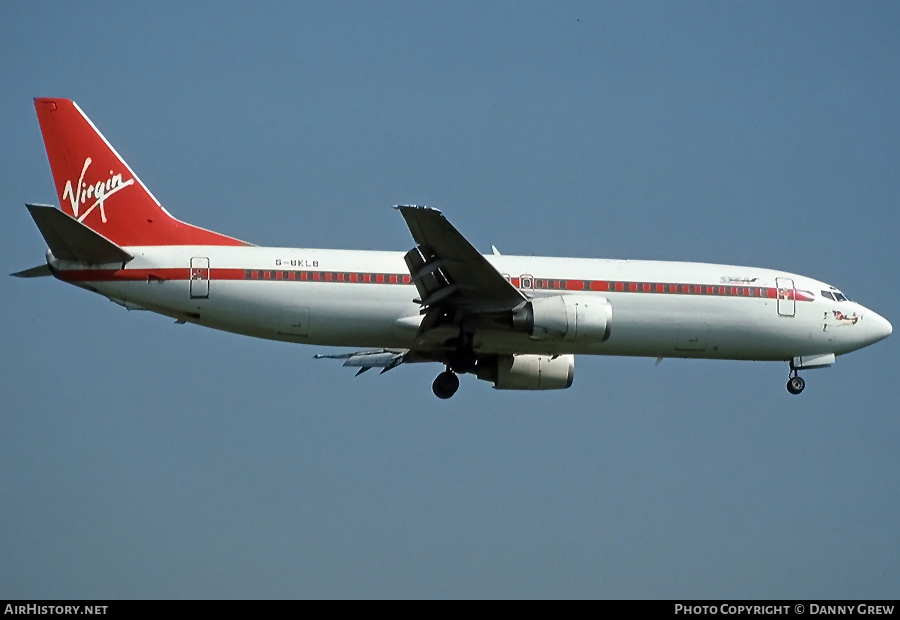 Aircraft Photo of G-UKLB | Boeing 737-4Y0 | Virgin Atlantic Airways | AirHistory.net