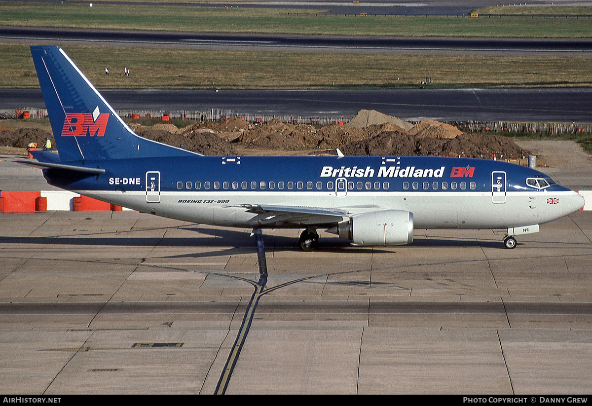 Aircraft Photo of SE-DNE | Boeing 737-59D | British Midland Airways - BMA | AirHistory.net #161555