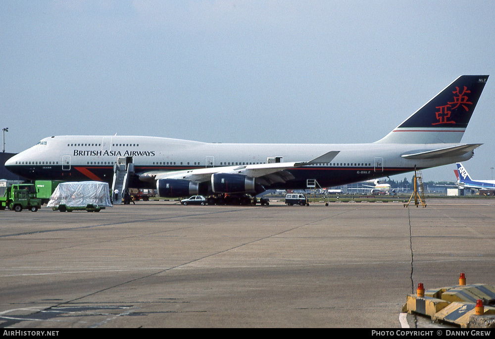 Aircraft Photo of G-BNLZ | Boeing 747-436 | British Asia Airways ...