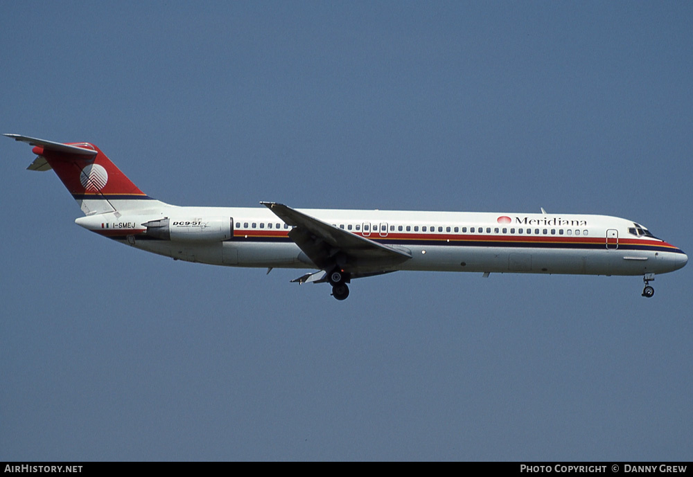 Aircraft Photo of I-SMEJ | McDonnell Douglas DC-9-51 | Meridiana | AirHistory.net #161572