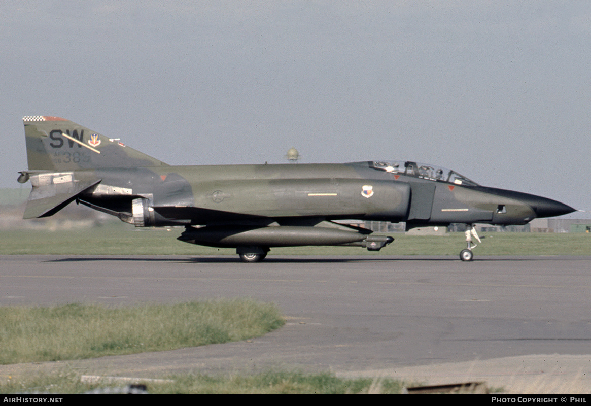 Aircraft Photo of 66-0389 / AF66-389 | McDonnell Douglas RF-4C Phantom II | USA - Air Force | AirHistory.net #161576