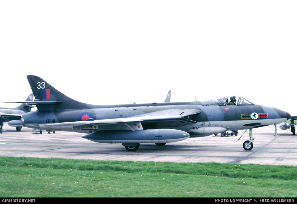 Aircraft Photo of XK141 | Hawker Hunter FGA9 | UK - Air Force | AirHistory.net #161585