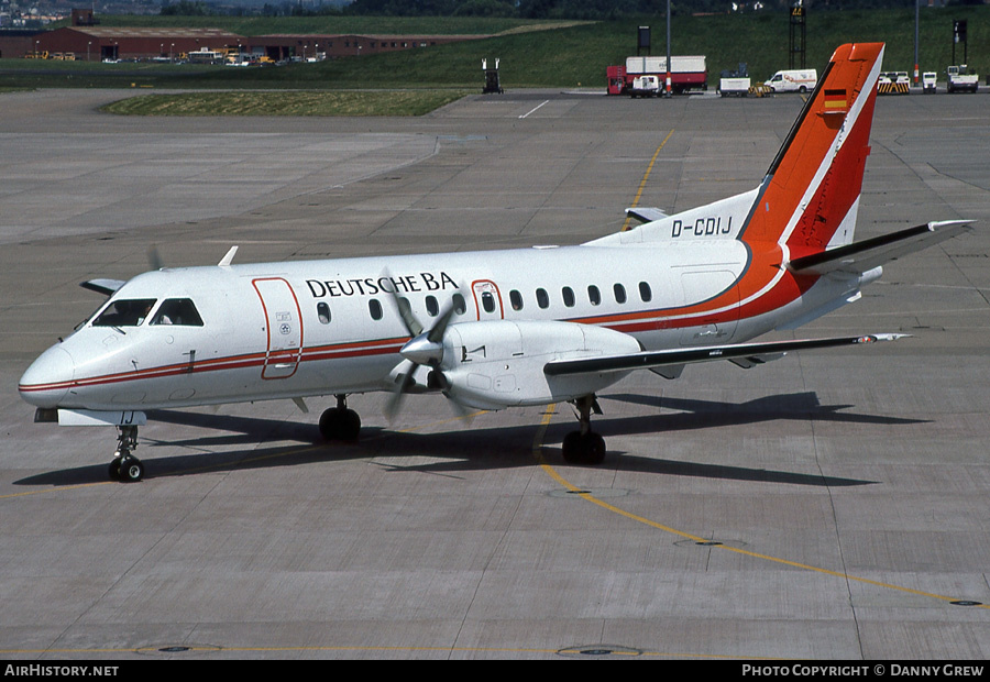 Aircraft Photo of D-CDIJ | Saab 340A | Deutsche BA | AirHistory.net #161614