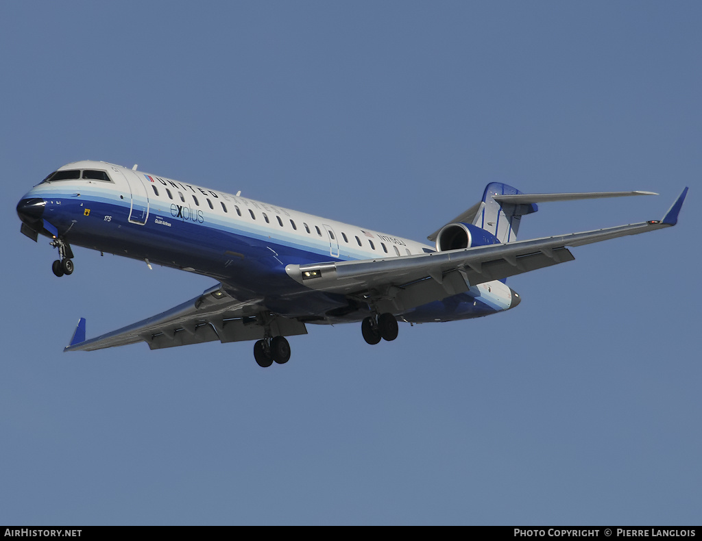 Aircraft Photo of N175GJ | Bombardier CRJ-701ER (CL-600-2C10) | United Express | AirHistory.net #161617