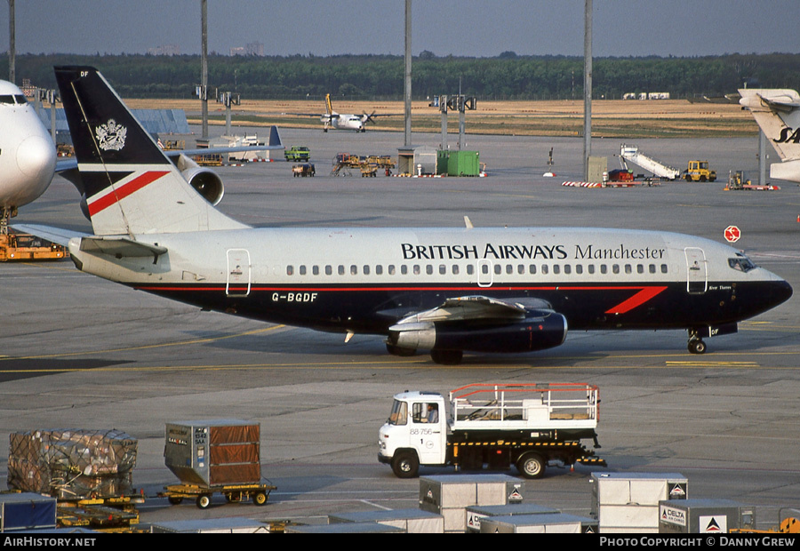 Aircraft Photo of G-BGDF | Boeing 737-236/Adv | British Airways Manchester | AirHistory.net #161623
