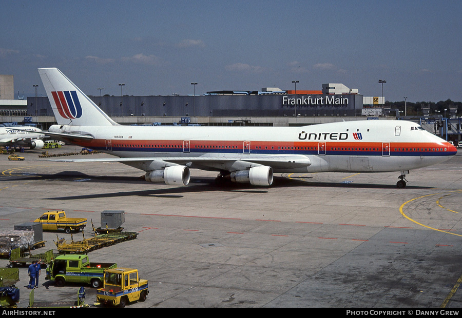 Aircraft Photo of N156UA | Boeing 747-123 | United Airlines | AirHistory.net #161631