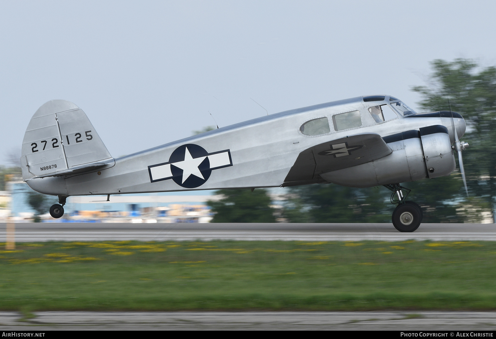 Aircraft Photo of N88878 / 272125 | Cessna UC-78C Bobcat (T-50) | USA - Air Force | AirHistory.net #161632
