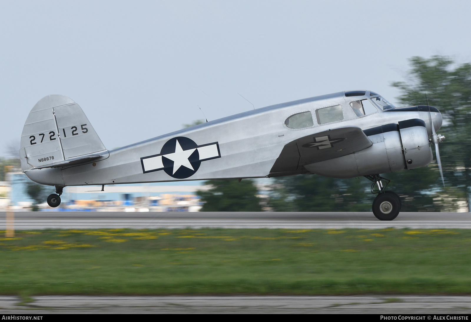 Aircraft Photo of N88878 / 272125 | Cessna UC-78C Bobcat (T-50) | USA - Air Force | AirHistory.net