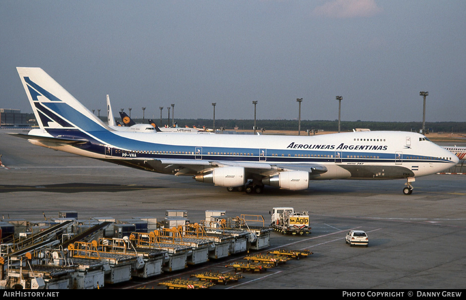 Aircraft Photo of PP-VNA | Boeing 747-2L5BM | Aerolíneas Argentinas | AirHistory.net #161633