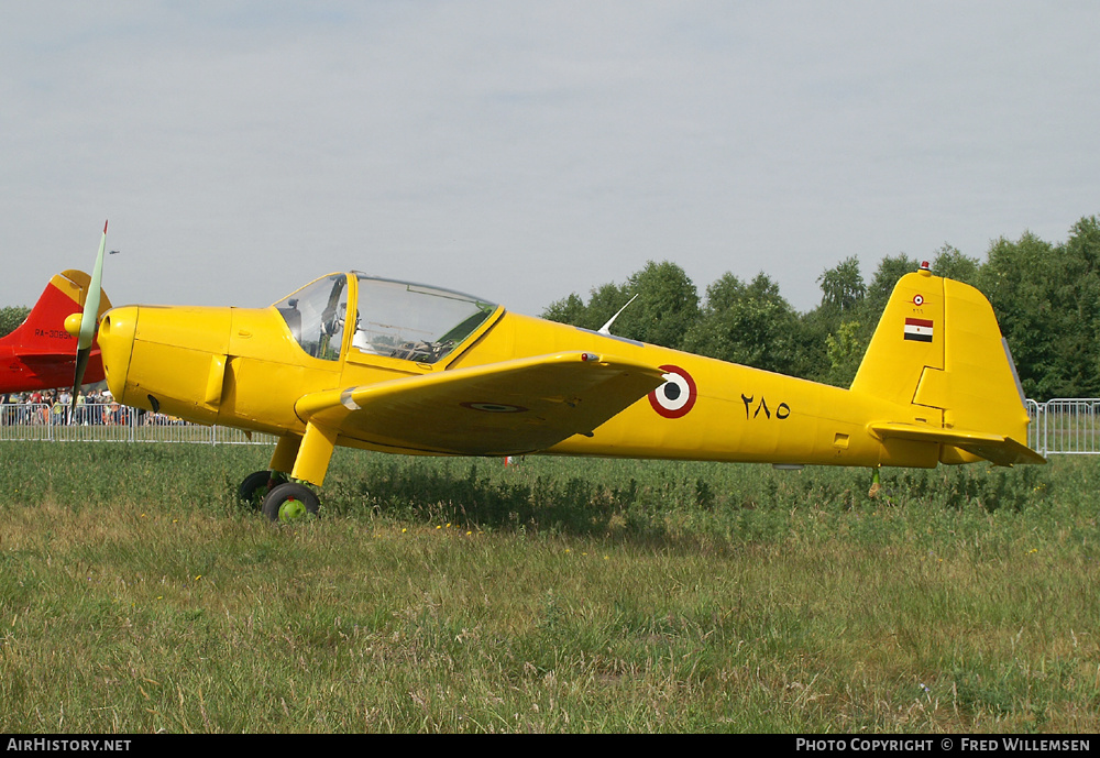 Aircraft Photo of 285 / ۲۸٥ | Heliopolis Gomhouria Mk8R | Egypt - Air Force | AirHistory.net #161639