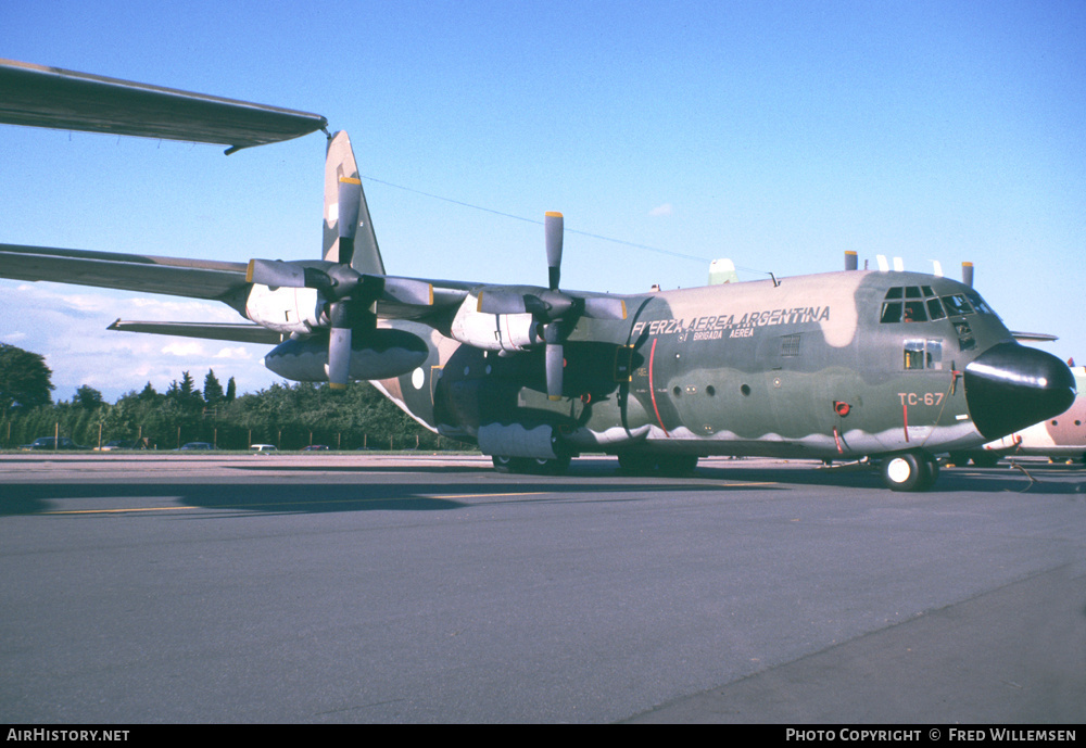 Aircraft Photo of TC-67 | Lockheed C-130H Hercules | Argentina - Air Force | AirHistory.net #161640
