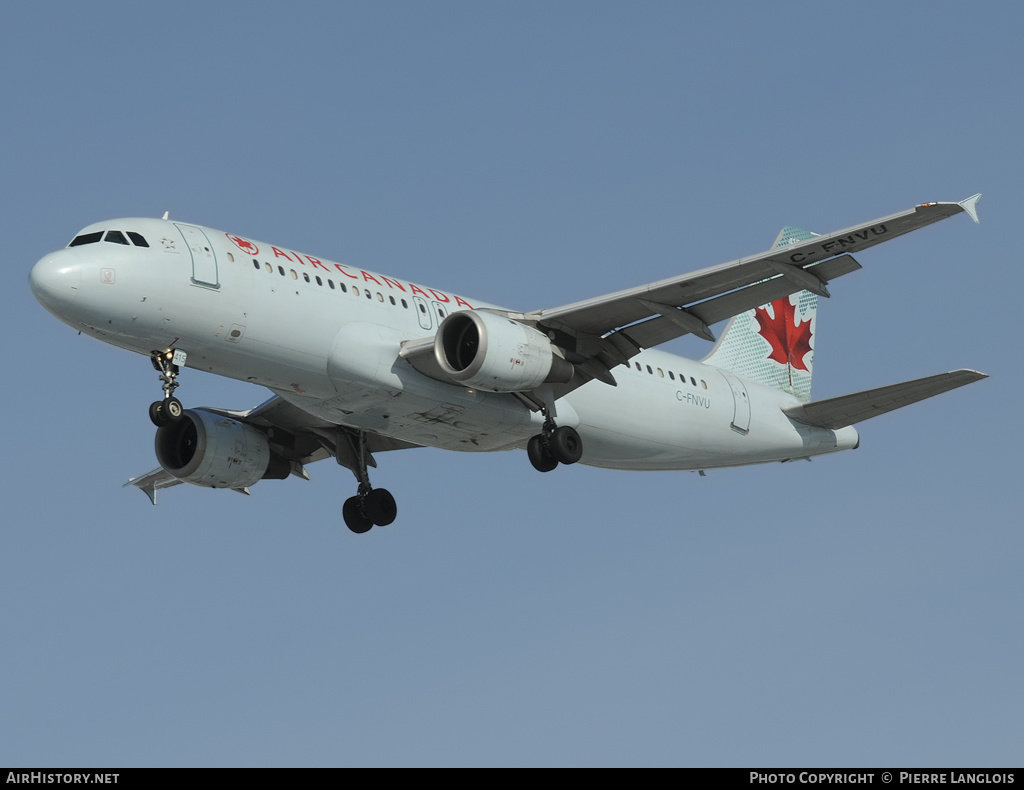 Aircraft Photo of C-FNVU | Airbus A320-211 | Air Canada | AirHistory.net #161643