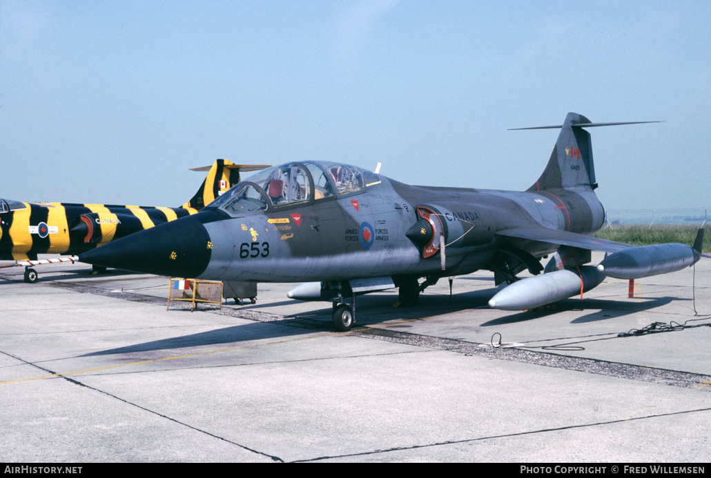 Aircraft Photo of 104653 | Lockheed CF-104D Starfighter Mk2 | Canada - Air Force | AirHistory.net #161650