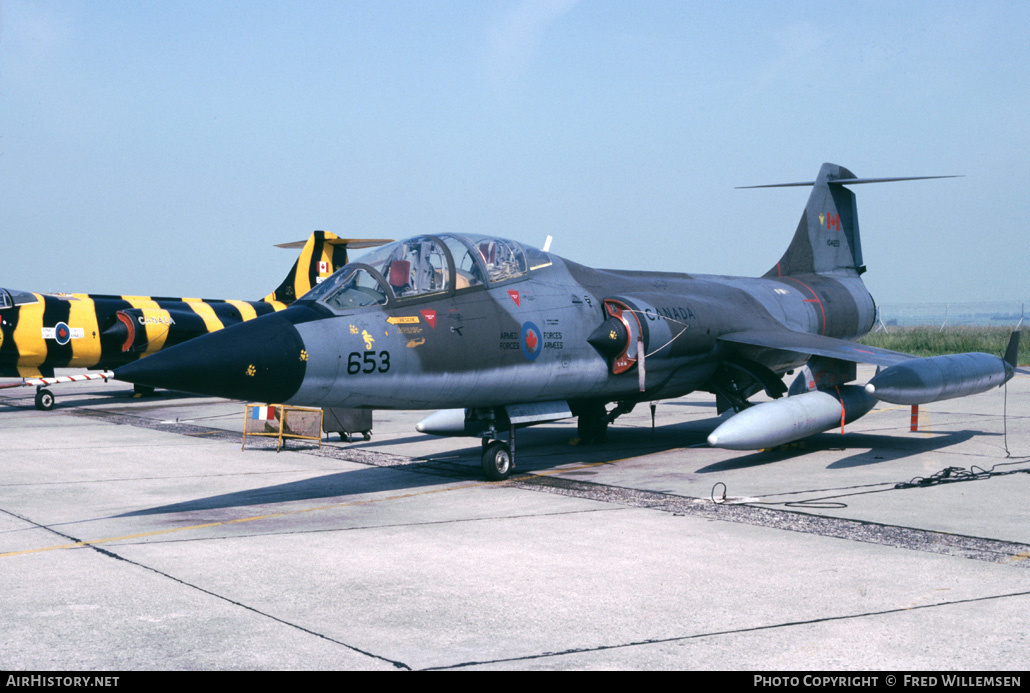 Aircraft Photo of 104653 | Lockheed CF-104D Starfighter Mk.2 | Canada - Air Force | AirHistory.net #161650