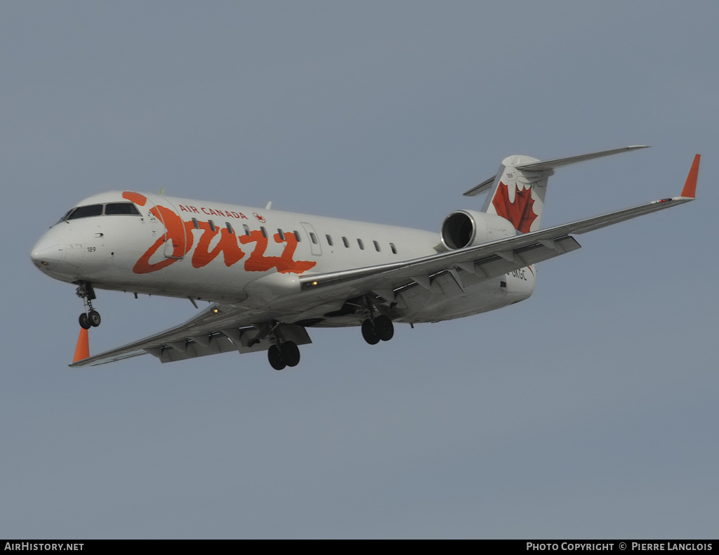 Aircraft Photo of C-GKGC | Bombardier CRJ-200ER (CL-600-2B19) | Air Canada Jazz | AirHistory.net #161658