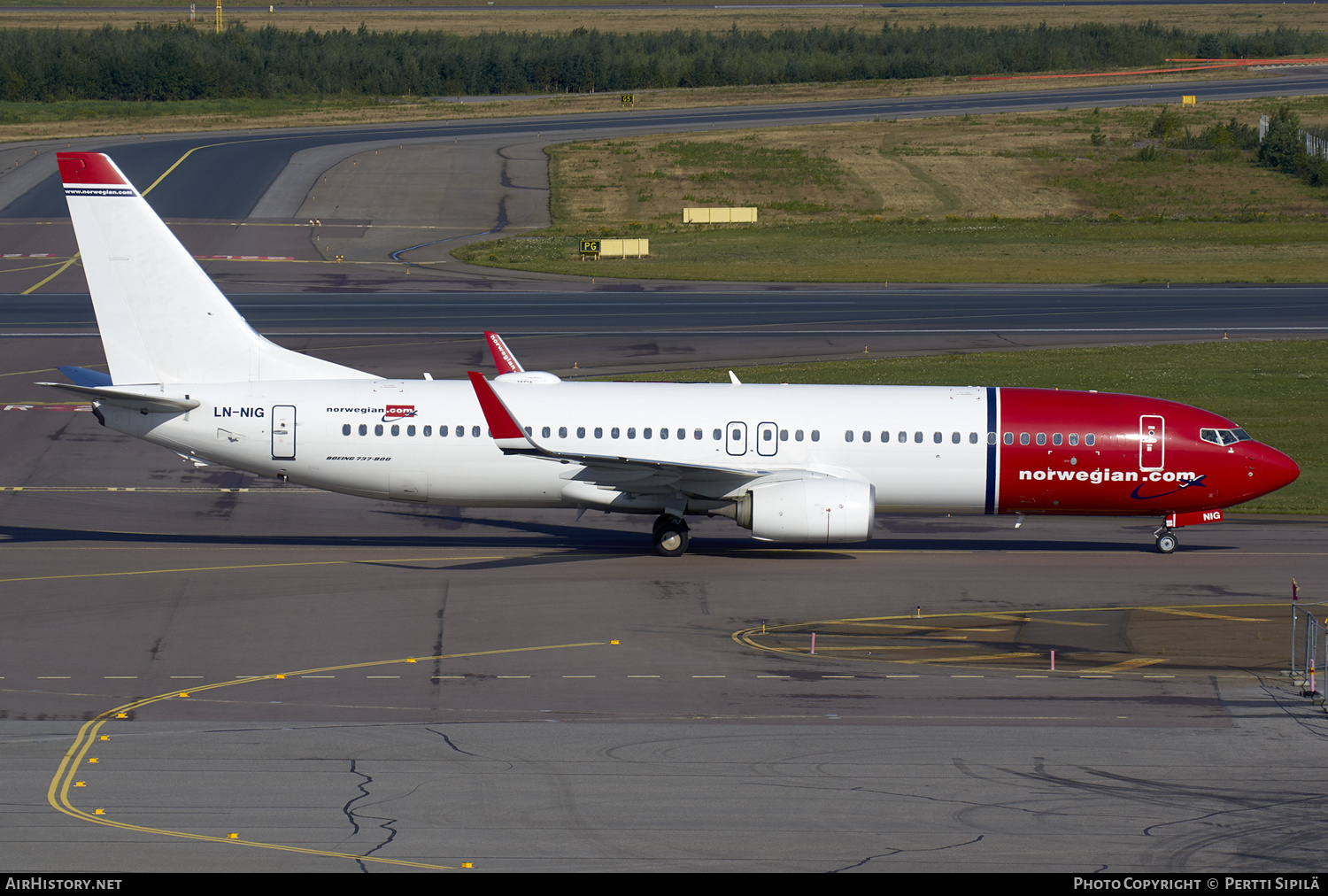 Aircraft Photo of LN-NIG | Boeing 737-8JP | Norwegian | AirHistory.net #161675