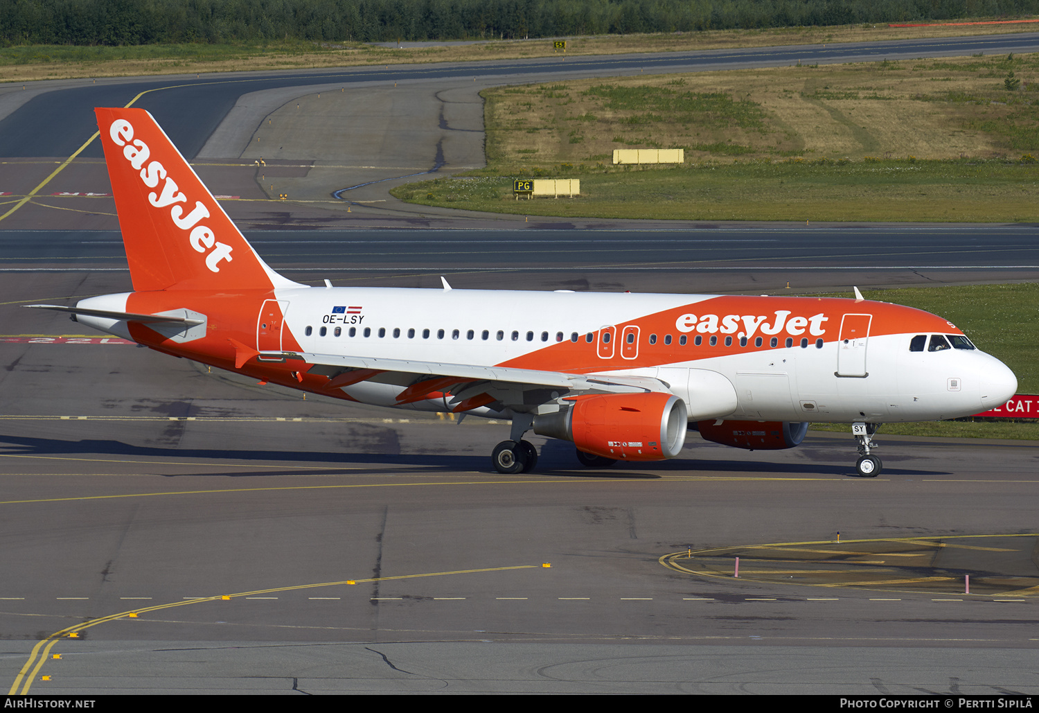 Aircraft Photo of OE-LSY | Airbus A319-111 | EasyJet | AirHistory.net #161679