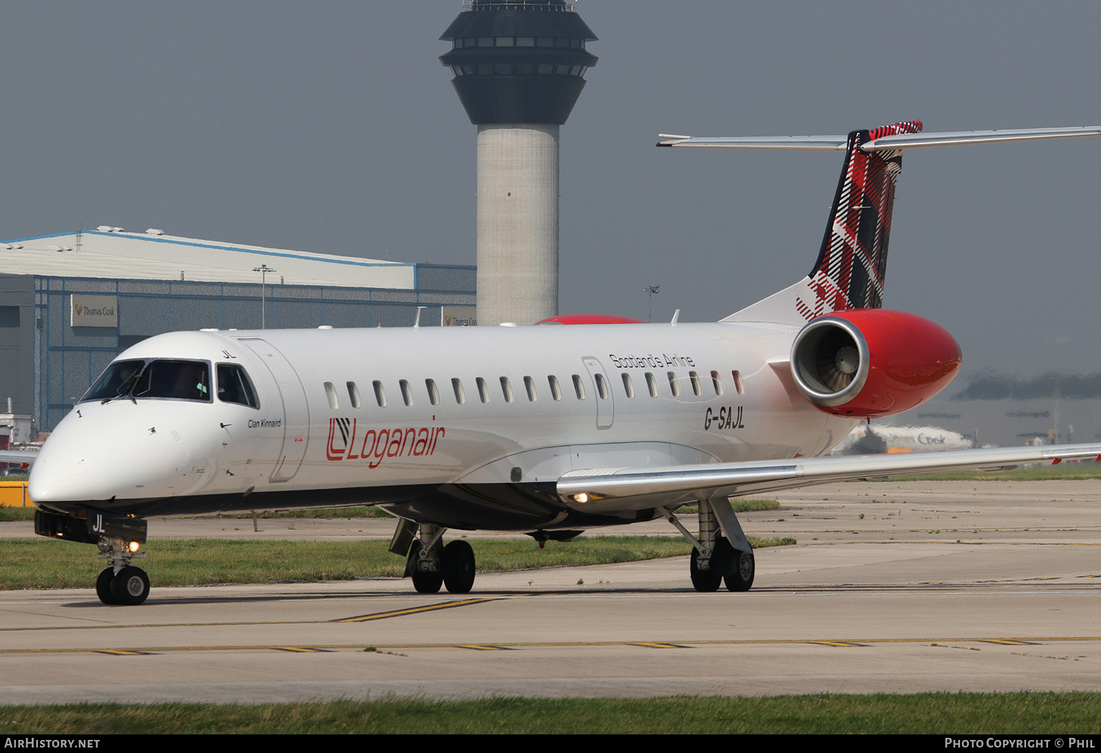 Aircraft Photo of G-SAJL | Embraer ERJ-145EP (EMB-145EP) | Loganair | AirHistory.net #161681