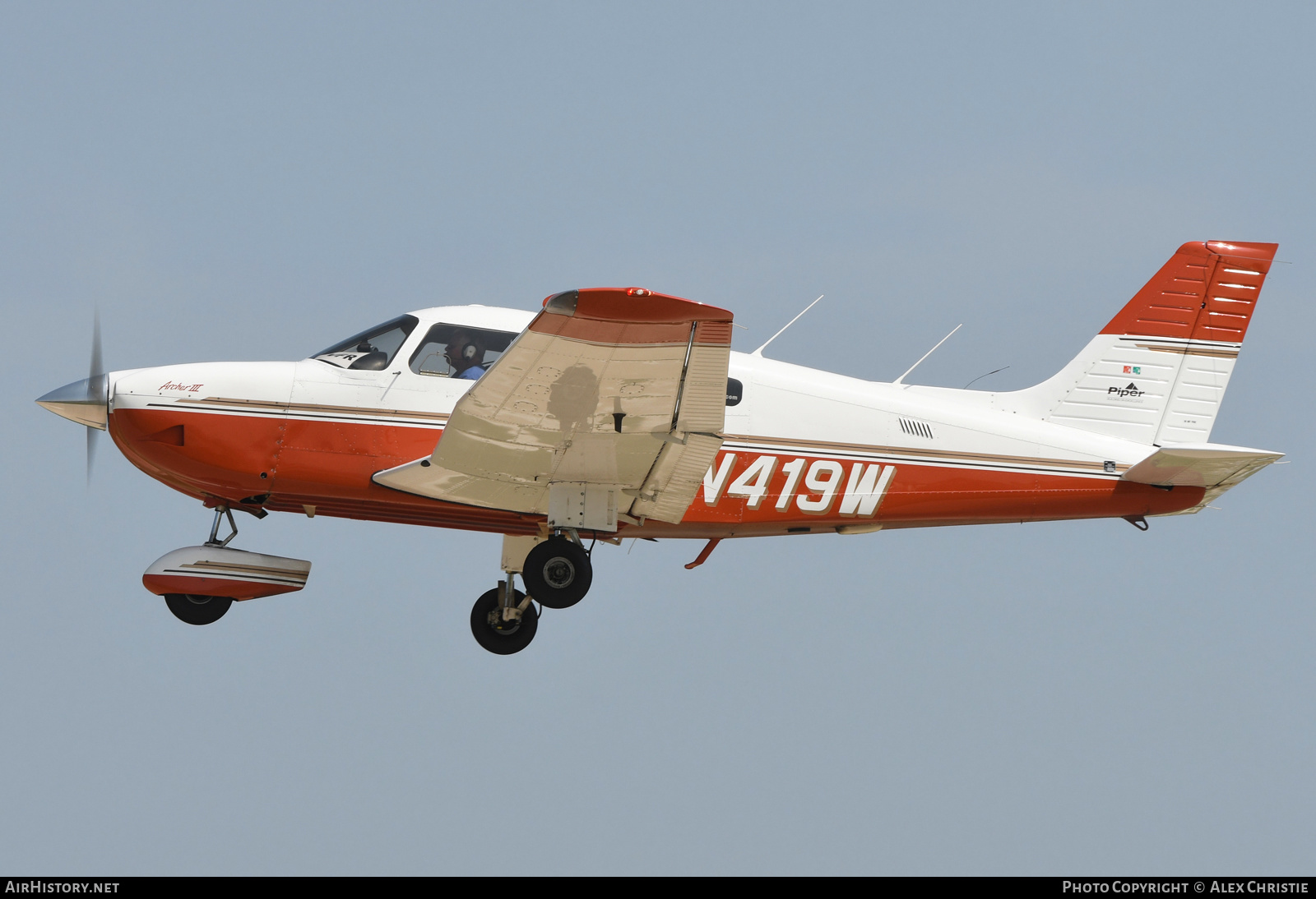 Aircraft Photo of N419W | Piper PA-28-181 Archer III | AirHistory.net #161700