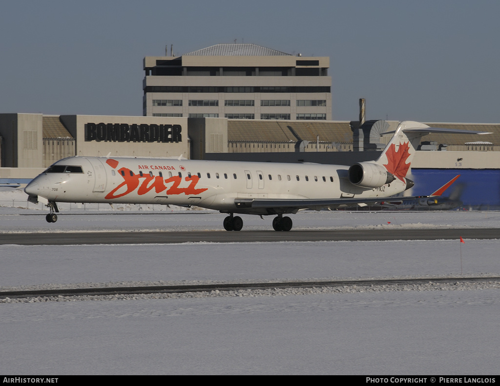 Aircraft Photo of C-FNJZ | Bombardier CRJ-900 (CL-600-2D24) | Air Canada Jazz | AirHistory.net #161716