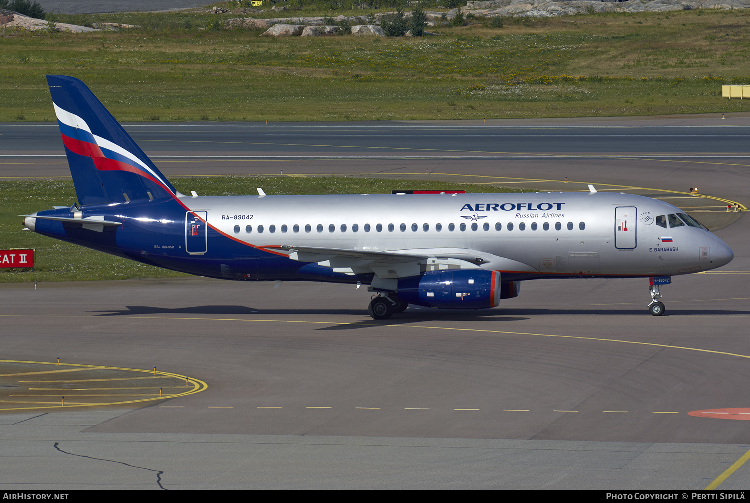 Aircraft Photo of RA-89042 | Sukhoi SSJ-100-95B Superjet 100 (RRJ-95B) | Aeroflot - Russian Airlines | AirHistory.net #161718