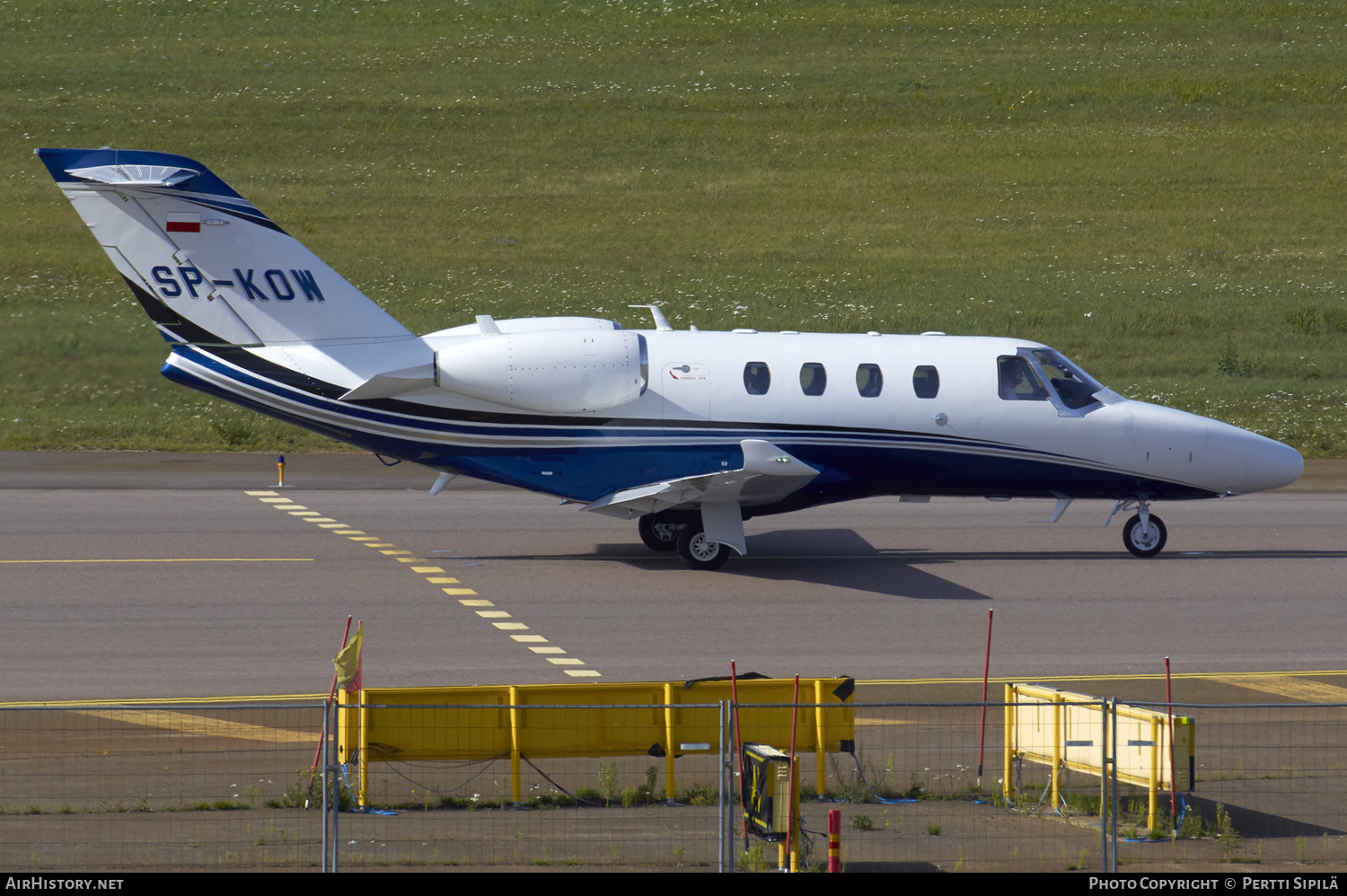 Aircraft Photo of SP-KOW | Cessna 525 CitationJet M2 | AirHistory.net #161721