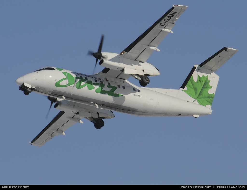 Aircraft Photo of C-GANI | De Havilland Canada DHC-8-102 Dash 8 | Air Canada Jazz | AirHistory.net #161740