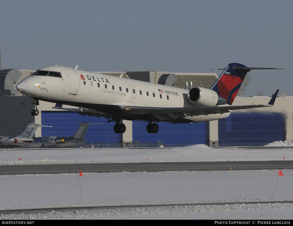 Aircraft Photo of N8783E | Bombardier CRJ-200LR (CL-600-2B19) | Delta Connection | AirHistory.net #161750
