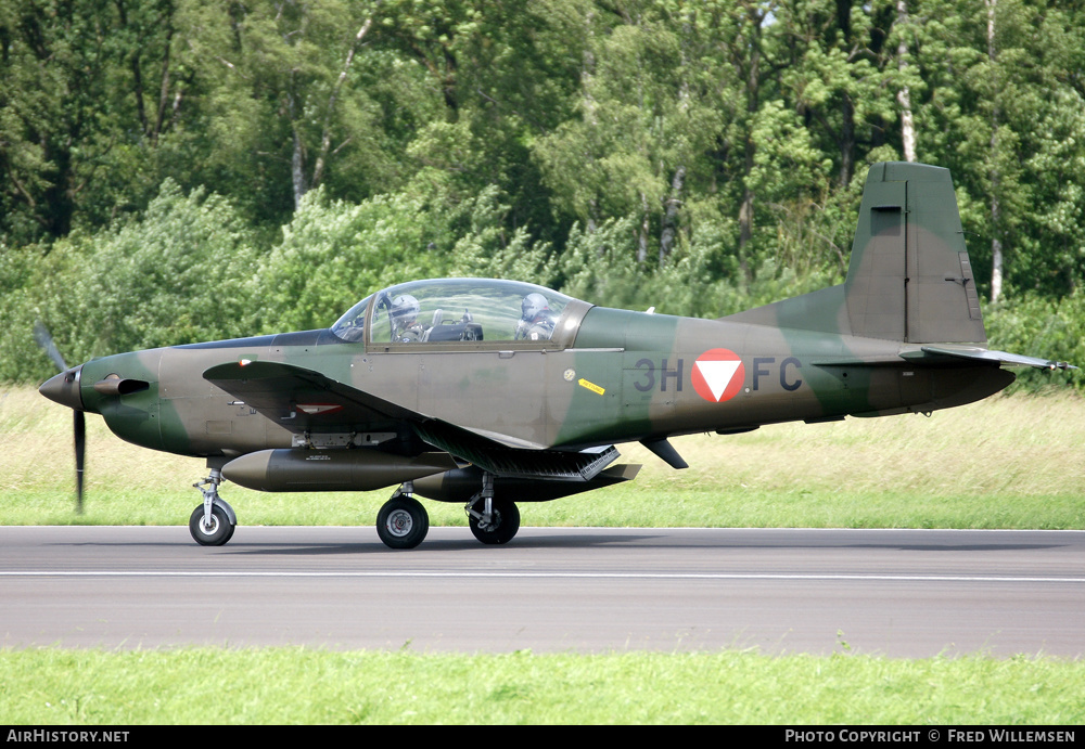 Aircraft Photo of 3H-FC | Pilatus PC-7 | Austria - Air Force | AirHistory.net #161756