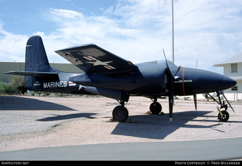 Aircraft Photo of 80410 | Grumman F7F-3N Tigercat | USA - Marines | AirHistory.net #161762