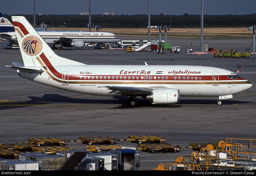 Aircraft Photo of SU-GBJ | Boeing 737-566 | EgyptAir | AirHistory.net #161764