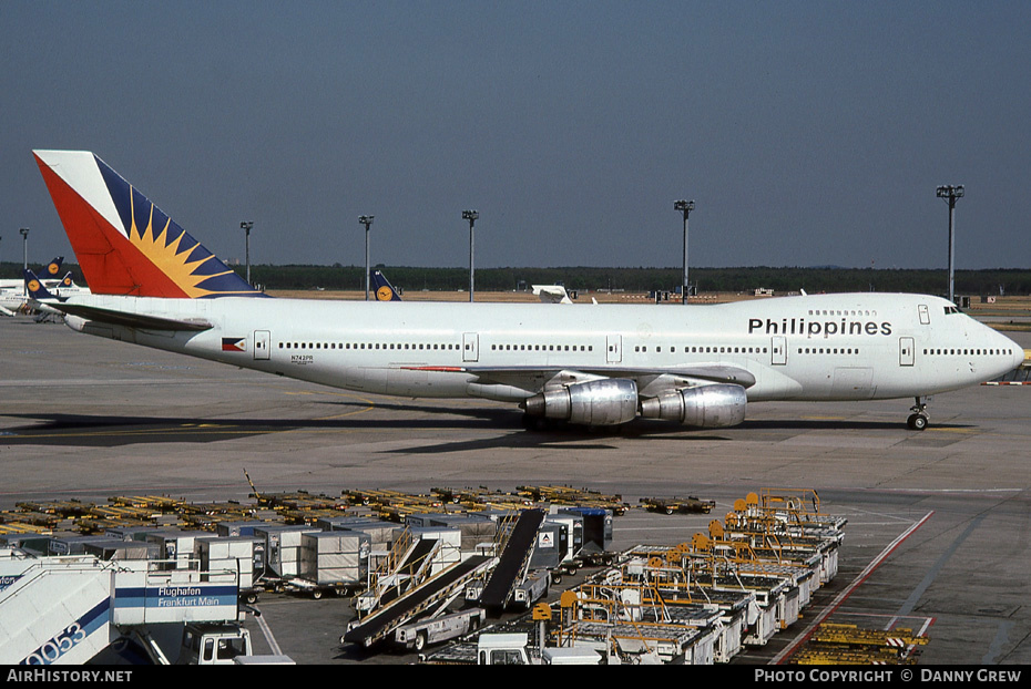 Aircraft Photo of N742PR | Boeing 747-2F6B | Philippine Airlines | AirHistory.net #161769
