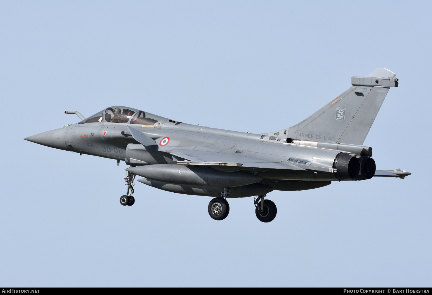 Aircraft Photo of 125 | Dassault Rafale C | France - Air Force | AirHistory.net #161771