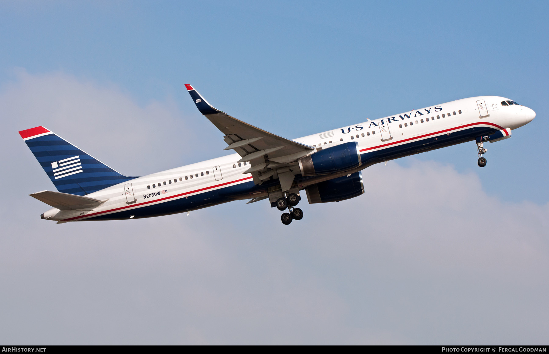 Aircraft Photo of N205UW | Boeing 757-23N | US Airways | AirHistory.net #161776