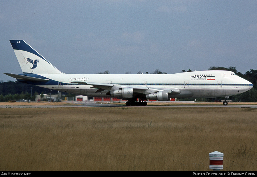 Aircraft Photo of EP-IAG | Boeing 747-286BM | Iran Air | AirHistory.net #161786