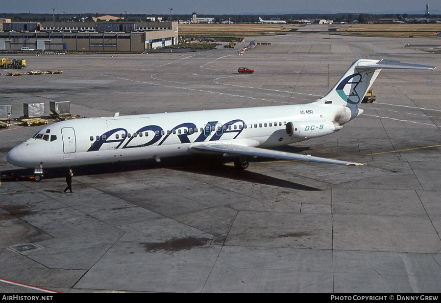 Aircraft Photo of S5-ABG | McDonnell Douglas DC-9-33RC | Adria Airways | AirHistory.net #161794