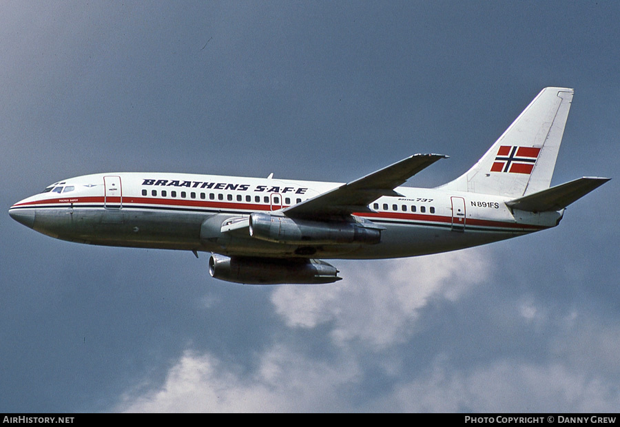 Aircraft Photo of N891FS | Boeing 737-205/Adv | Braathens SAFE | AirHistory.net #161810
