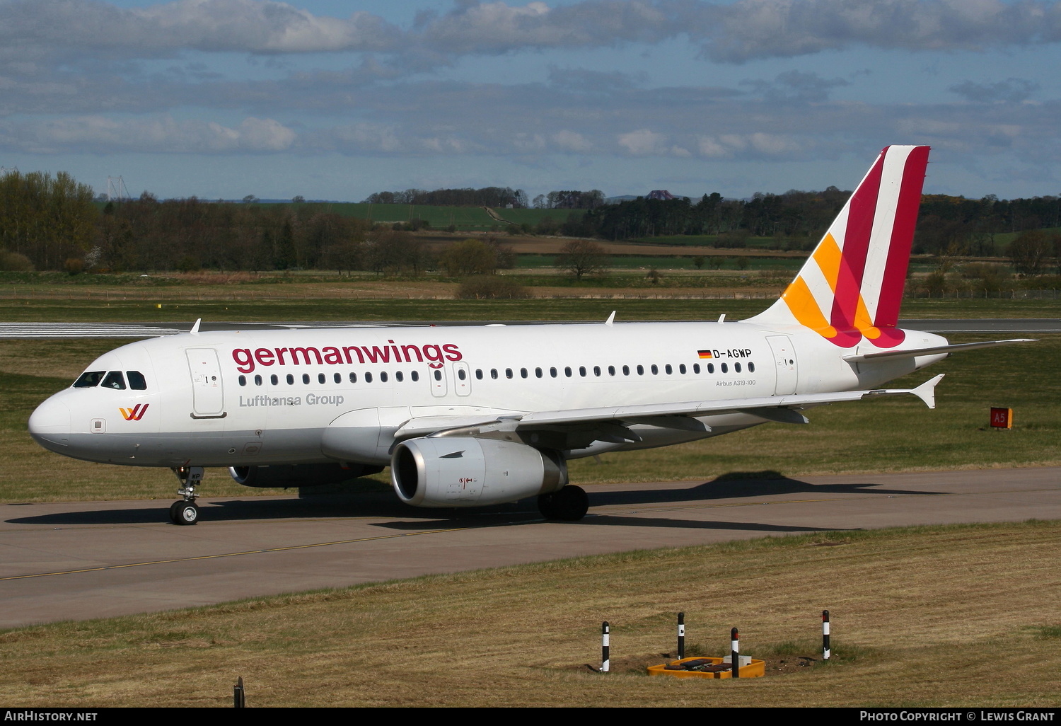 Aircraft Photo of D-AGWP | Airbus A319-132 | Germanwings | AirHistory.net #161812