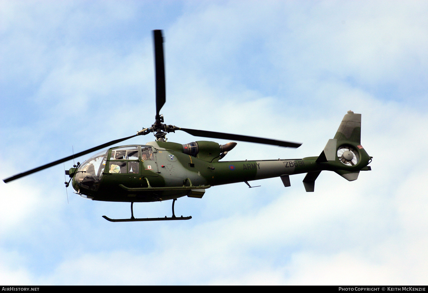 Aircraft Photo of ZB691 | Aerospatiale SA-341B Gazelle AH1 | UK - Army | AirHistory.net #161824