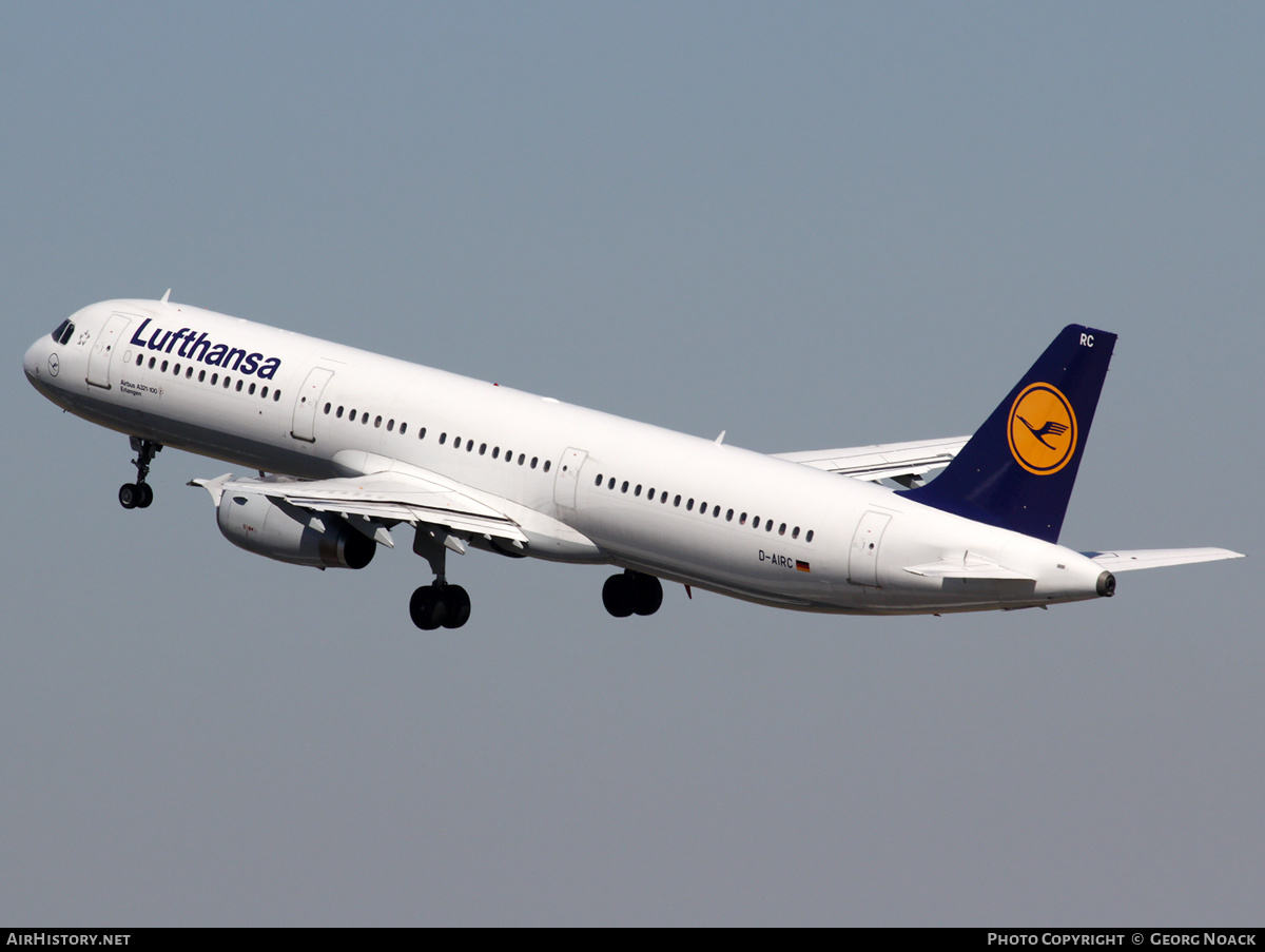 Aircraft Photo of D-AIRC | Airbus A321-131 | Lufthansa | AirHistory.net #161866