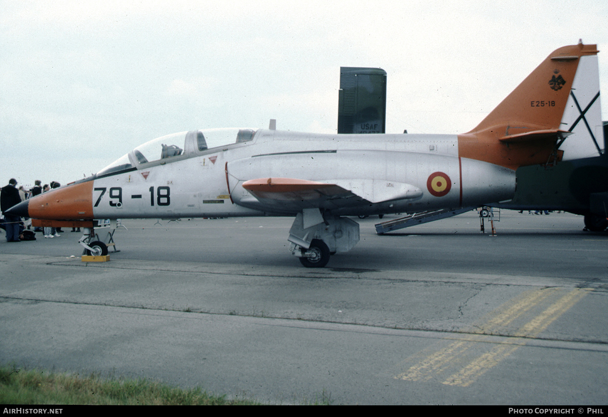 Aircraft Photo of E.25-18 | CASA C101EB Aviojet | Spain - Air Force | AirHistory.net #161867