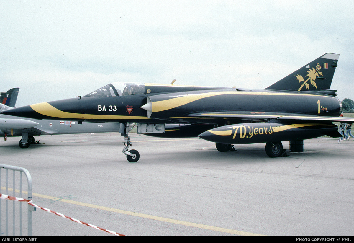 Aircraft Photo of BA33 | Dassault Mirage 5BA | Belgium - Air Force | AirHistory.net #161871