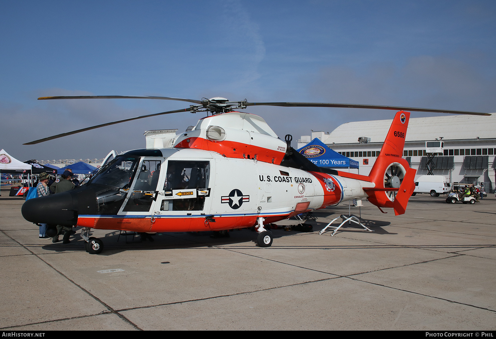 Aircraft Photo of 6586 | Aerospatiale MH-65D Dolphin | USA - Coast Guard | AirHistory.net #161882