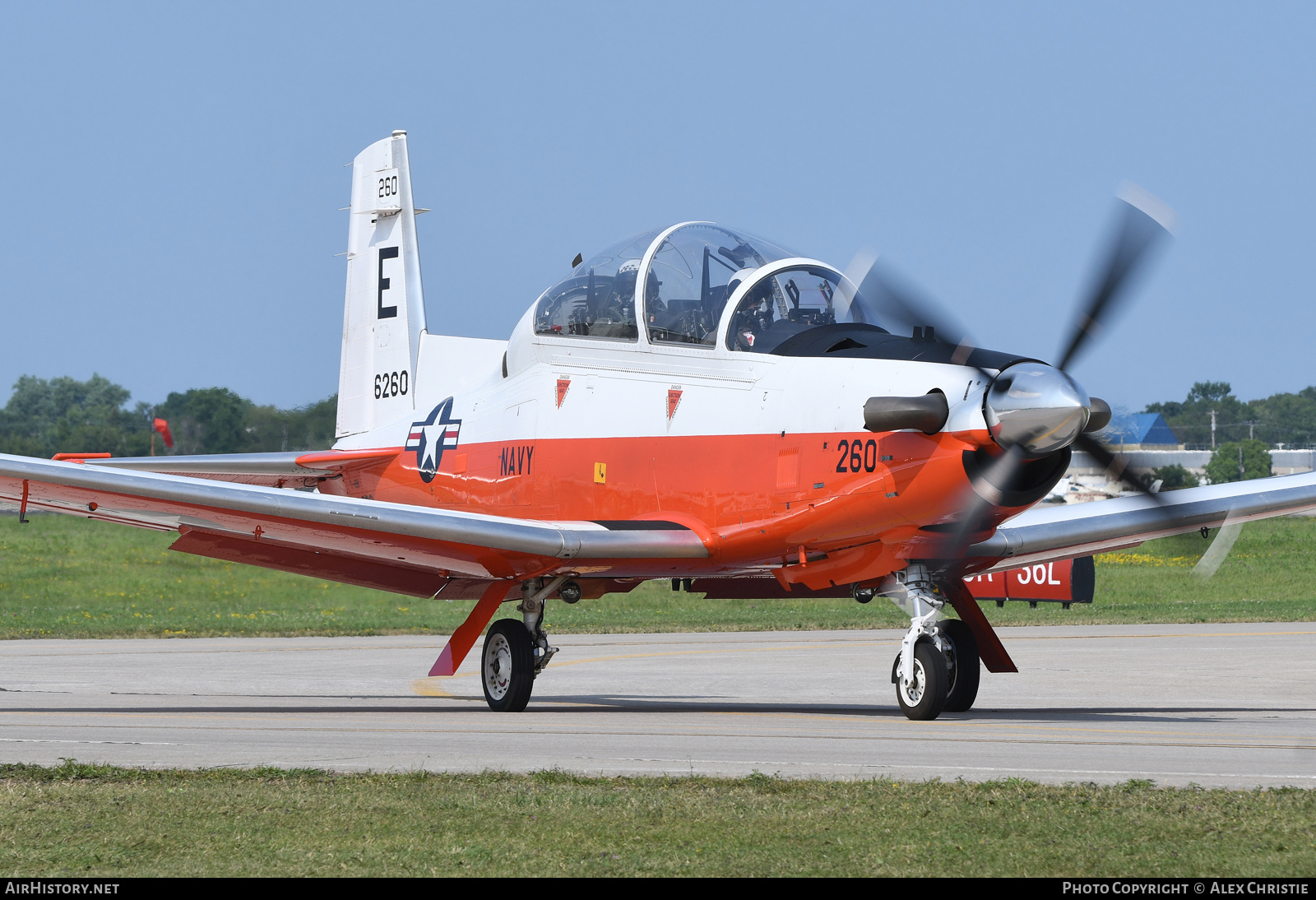 Aircraft Photo of 166260 | Beechcraft T-6C Texan II | USA - Navy | AirHistory.net #161889