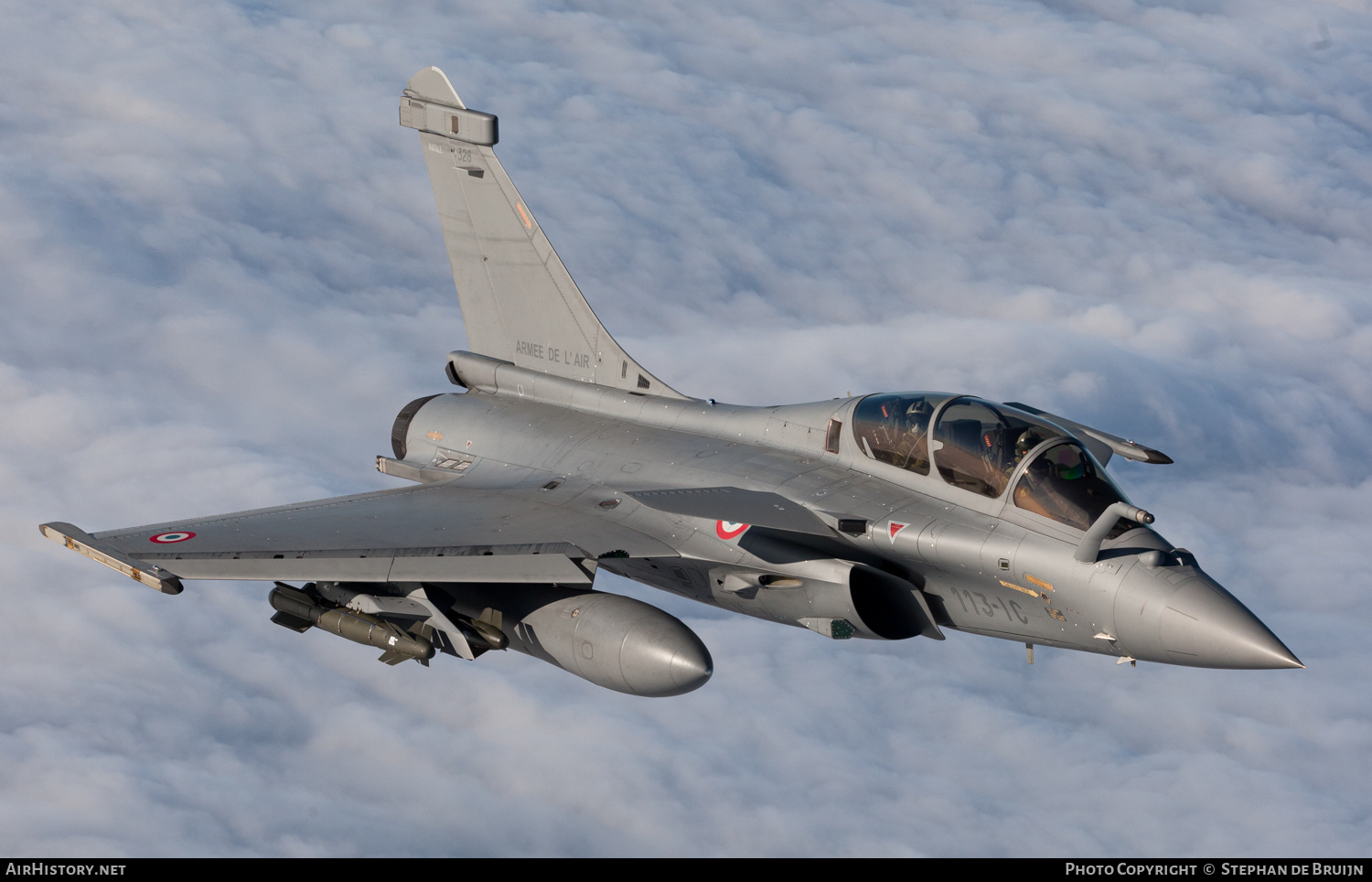 Aircraft Photo of 328 | Dassault Rafale B | France - Air Force | AirHistory.net #161893